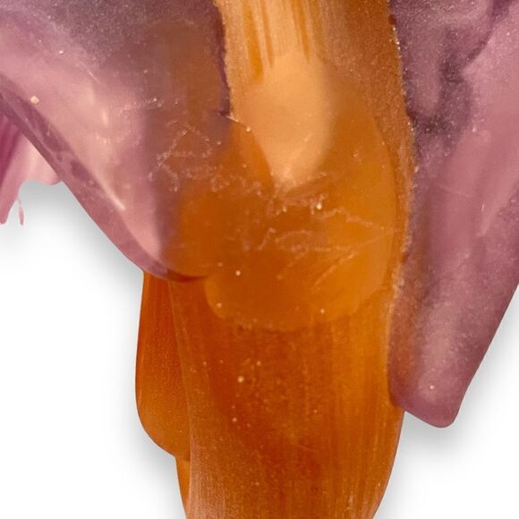 Susan Rankin Studio Art Glass Winged Vessel Bud Vase - Picture 5 of 5